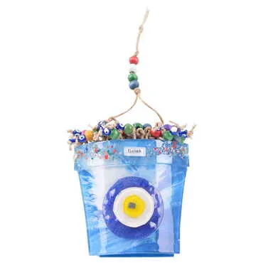 Belek Themed Pot Shaped Glass Wall Decorations
