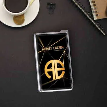 Man Themed Customised Metal Sliding Down Lighter