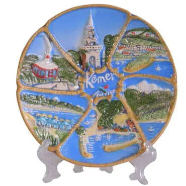 Antalya Region Ceramic Plate 10 Cm