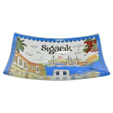 Sığacık Themed Decorative Glass Appetizers 12X14 Cm - 3