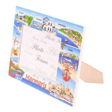 Toptan Marmaris Bölgesi Temalı Myros Fotoğraf Çerçevesi 10x15 cm - Standart - 2