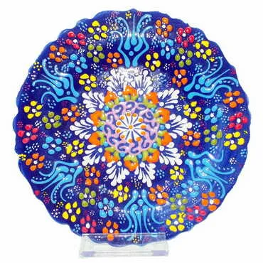 Toptan 18 Cm Kabartma Tabak
