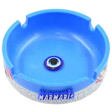 Marmaris Themed Marine Themed Polyester Ashtray - Standart - 2