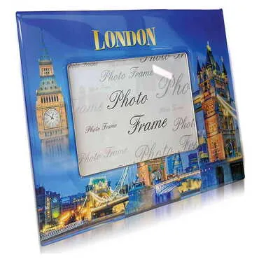 Customazible Epoxy Photo Frame Travel Souvenir 13x18 Cm