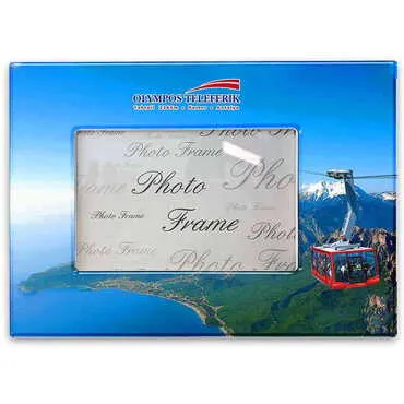 Cable Card Themed Epoxy Photo Frame Travel Souvenir 13x18 Cm