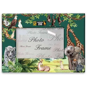 Zoo Themed Epoxy Photo Frame Travel Souvenir 13x18 Cm