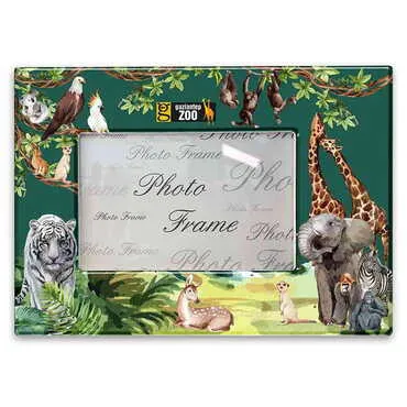 Toptan Hayvanat Bahçesi Temalı Myros Fotoğraf Çerçevesi 13x18 cm - Standart - 4