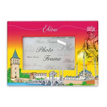 City Themed Epoxy Photo Frame Travel Souvenir 15x20 Cm - Standart - 3