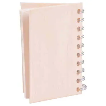 Toptan Pamukkale Temalı Ahşap Kapaklı Defter 90x140 mm - Standart - 2