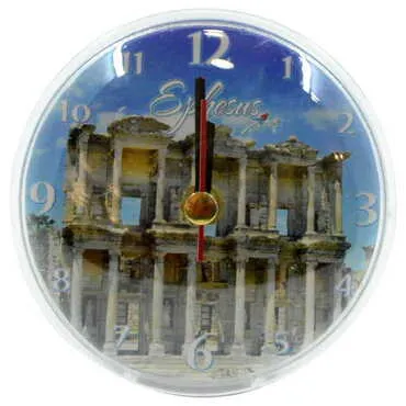 Ephesus Themed Customised Fridge Magnet Clock
