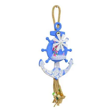Marine Themed Small Anchor Shaped Wall Hanger - Standart - 2