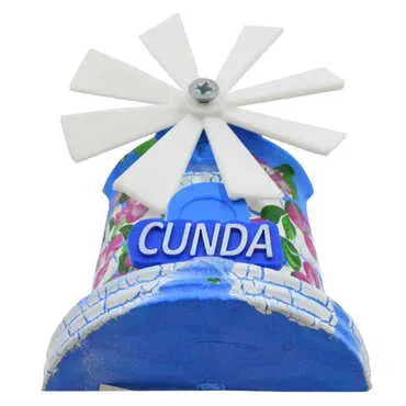 Cunda Themed Marine Themed Windmill Travel Fridge Magnet - 4