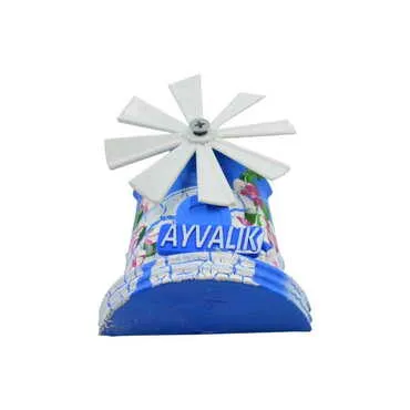 Customazible Marine Themed Windmill Travel Fridge Magnet - Standart - 2