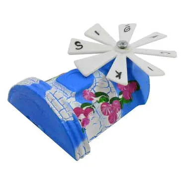 Sığacık Themed Marine Themed Windmill Travel Fridge Magnet - Standart - 3