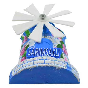 Sarimsakli Themed Marine Themed Windmill Travel Fridge Magnet - Standart - 2