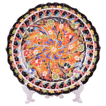 Toptan 40 Cm Kazima Kabartma Tabak