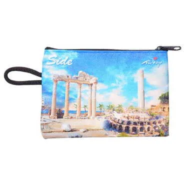 Toptan Side Temalı Myros Cüzdan C1108