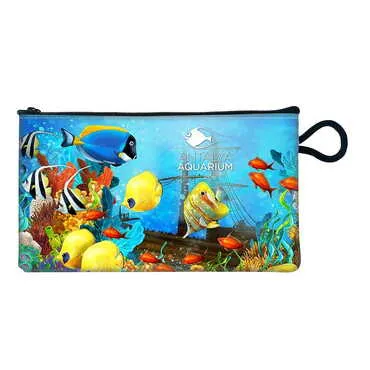 Aquapark Themed Turkish Woven Wallet 183x97x8 mm