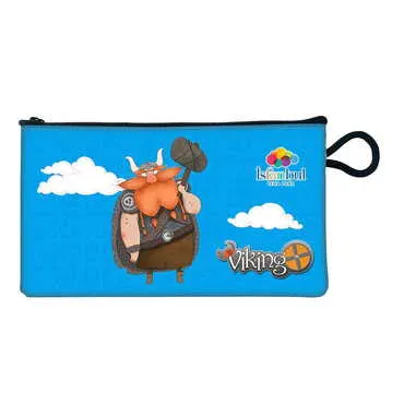 Theme Park Themed Turkish Woven Wallet 183x97x8 mm