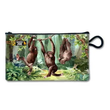 Zoo Themed Turkish Woven Wallet 183x97x8 mm