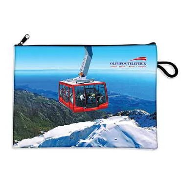 Toptan Teleferik Temalı Myros Cüzdan 215x155x8 mm