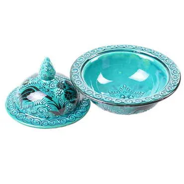 Turkish Ceramic Candy Dish 15 Cm - 2
