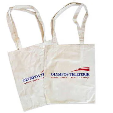 Cable Card Themed Customised One Colour Shopping Tote Bag 450x350 mm