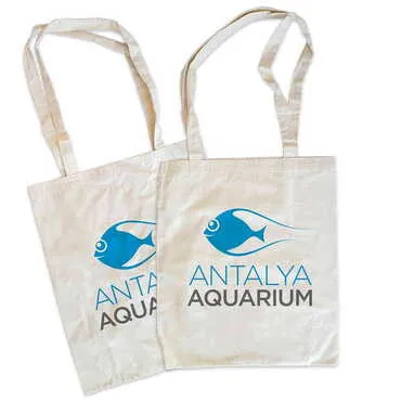 Aquapark Themed Customised Colorful Shopping Tote Bag 450x350 mm