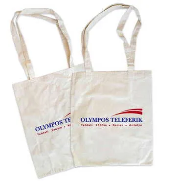 Cable Card Themed Customised Colorful Shopping Tote Bag 450x350 mm
