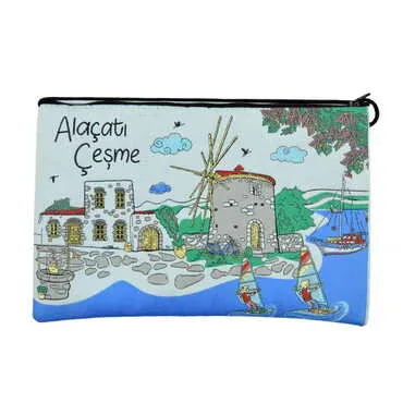Alacati Region Themed Turkish Woven Region Purse 210x590x140 mm - Standart - 2
