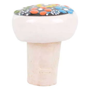 Turkish Ceramic Relief Cork Bottle Stopper - Standart - 2