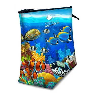 Aquapark Themed Customised PVC Hooded Purse 145x220x70 mm - Standart - 2
