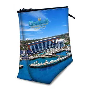 Toptan Otel Temalı Myros Küçük Körüklü Makyaj Çantası 145x220x70 mm - Standart - 2