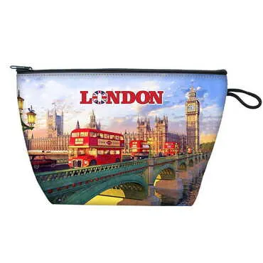 City Themed Customised PVC Hooded Purse 145x220x70 mm - Standart - 2