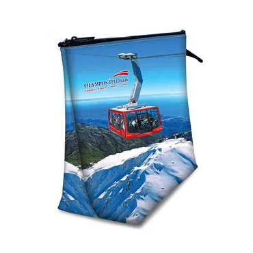 Cable Card Themed Turkish PVC Hooded Purse 160x270x80 mm - Standart - 2