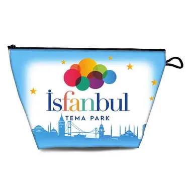 Theme Park Themed Turkish PVC Hooded Purse 160x270x80 mm - Standart - 3