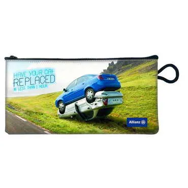 Promotional Customised PVC Pencil Case Purse 210x100 mm
