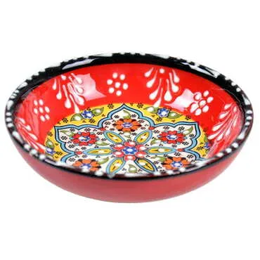 Turkish Ceramic Special Relief Appetizer Bowl 15 Cm - 2
