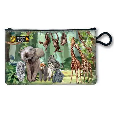 Zoo Themed Customised PVC Coin Purse 100x150 mm