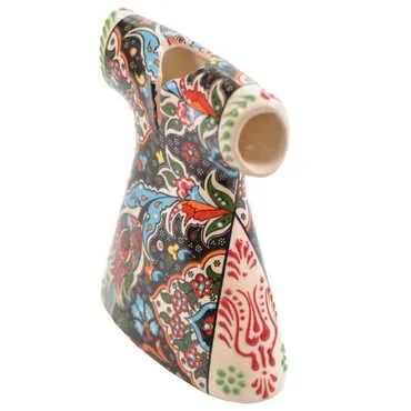 Turkish Ceramic Special Relief Kaftan Figurine 15 Cm - 2