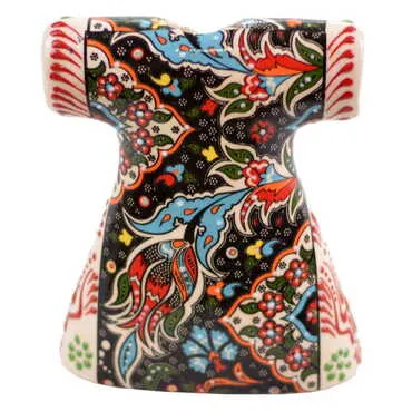 Turkish Ceramic Special Relief Kaftan Figurine 15 Cm - 3