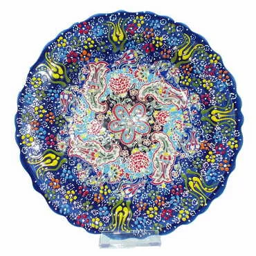 Toptan 25 Cm Özel Kabartma Tabak