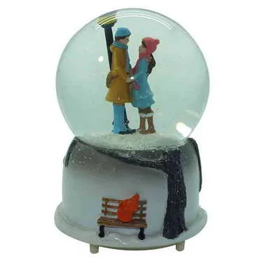 Glass Snow Globe No:32 Big Size