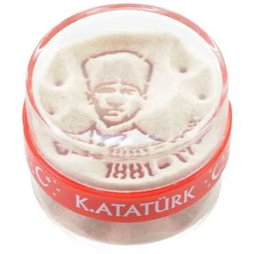 Ataturk Themed Magic Sand Globe - 2