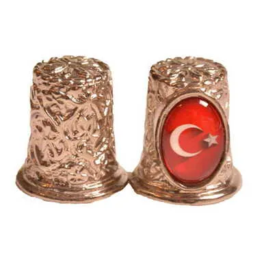 Turkey Themed Metal Thimble 20X25 mm
