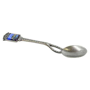 Bodrum Themed Decorative Metal Spoon - 2