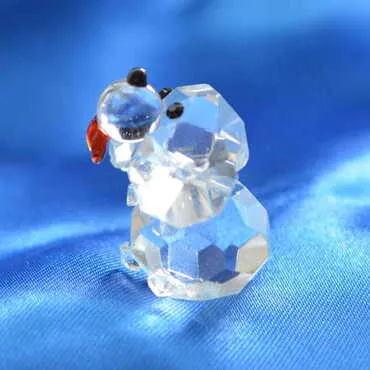 Crystal Dog Figurine No. 1