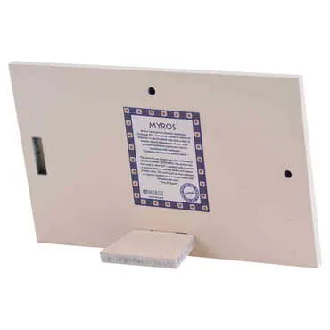 Hagia Sophia Themed Silver Plated Desktop Decor White 78X125 Mm - Standart - 3