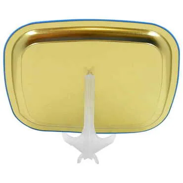 Toptan İzmir Temalı Myros Metal Resimli Tepsi 305x235 mm - 2