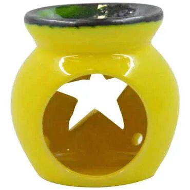 Ceramic Star Censer Candle Holder - 2